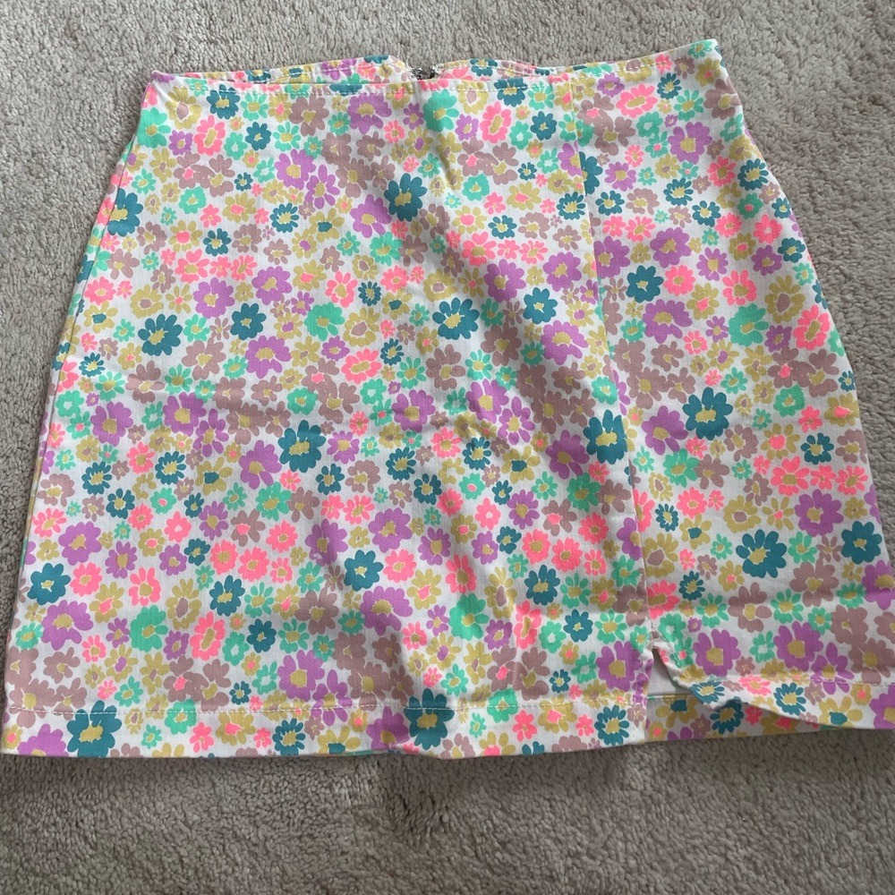 Wild Fable Pastel Floral Skirt
